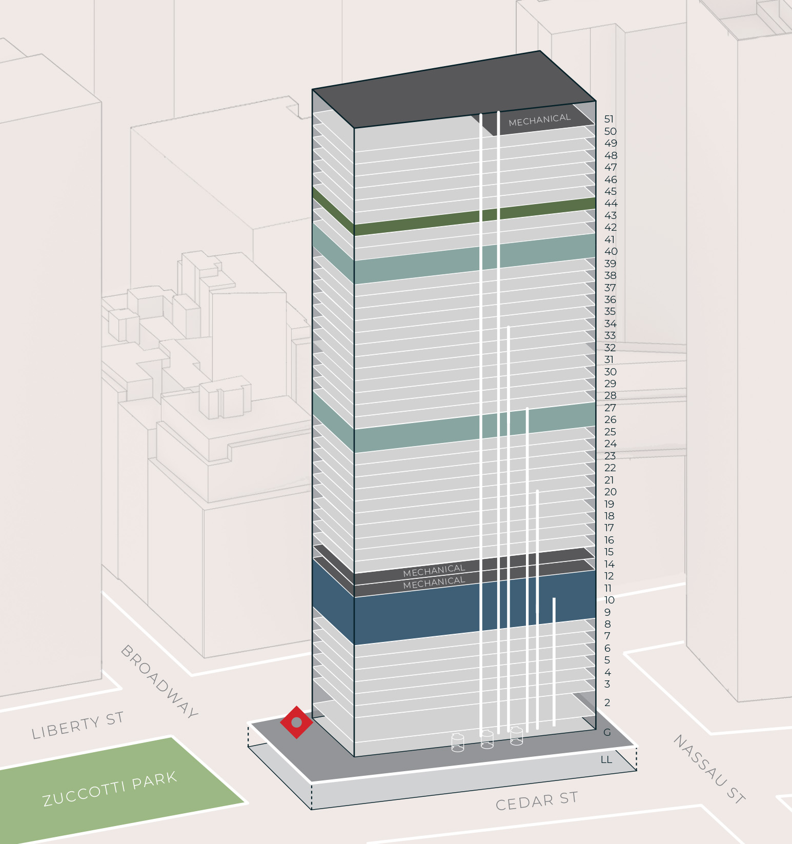 140 Broadway Floor Plan
